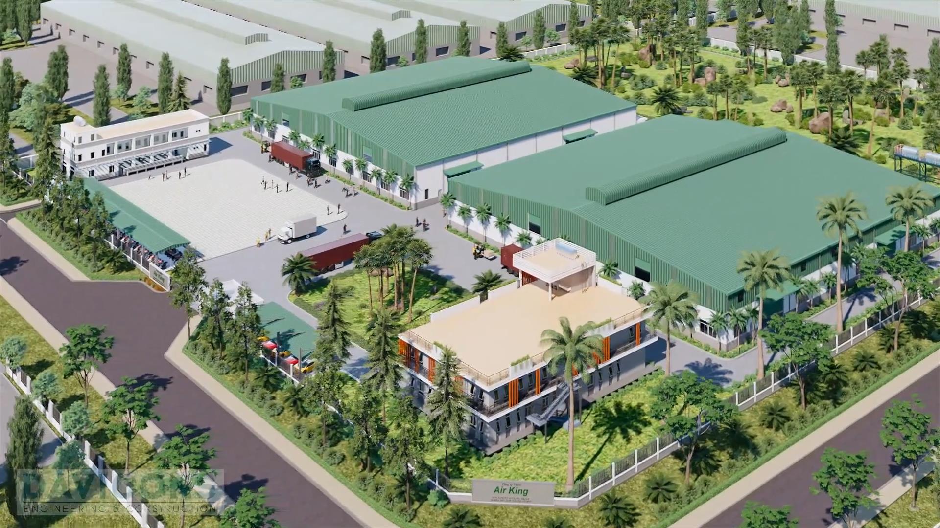 尚昱技研越南新廠-廠房示意圖