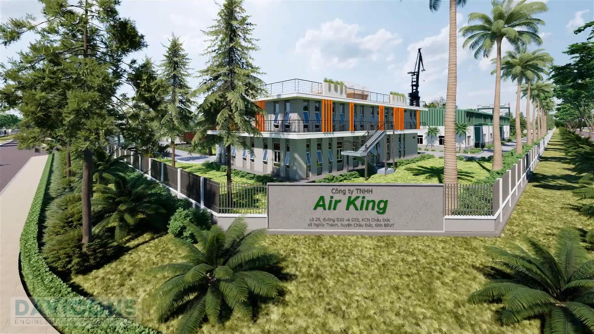 尚昱技研越南新廠-Air King廠房示意圖 