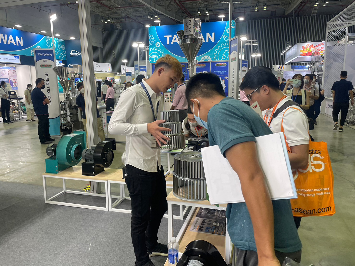 2022越南包裝暨食品處理展尚昱攤位照